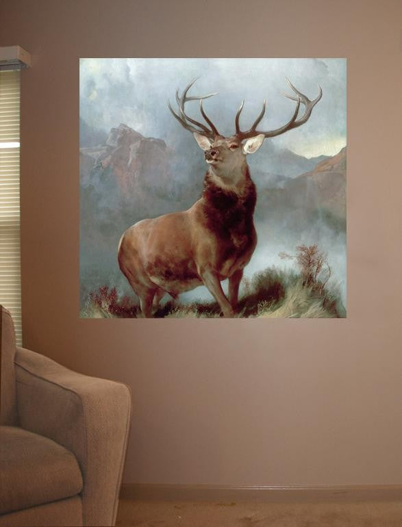 Landseer "Monarch of the Glen" (1851) Wall Decal