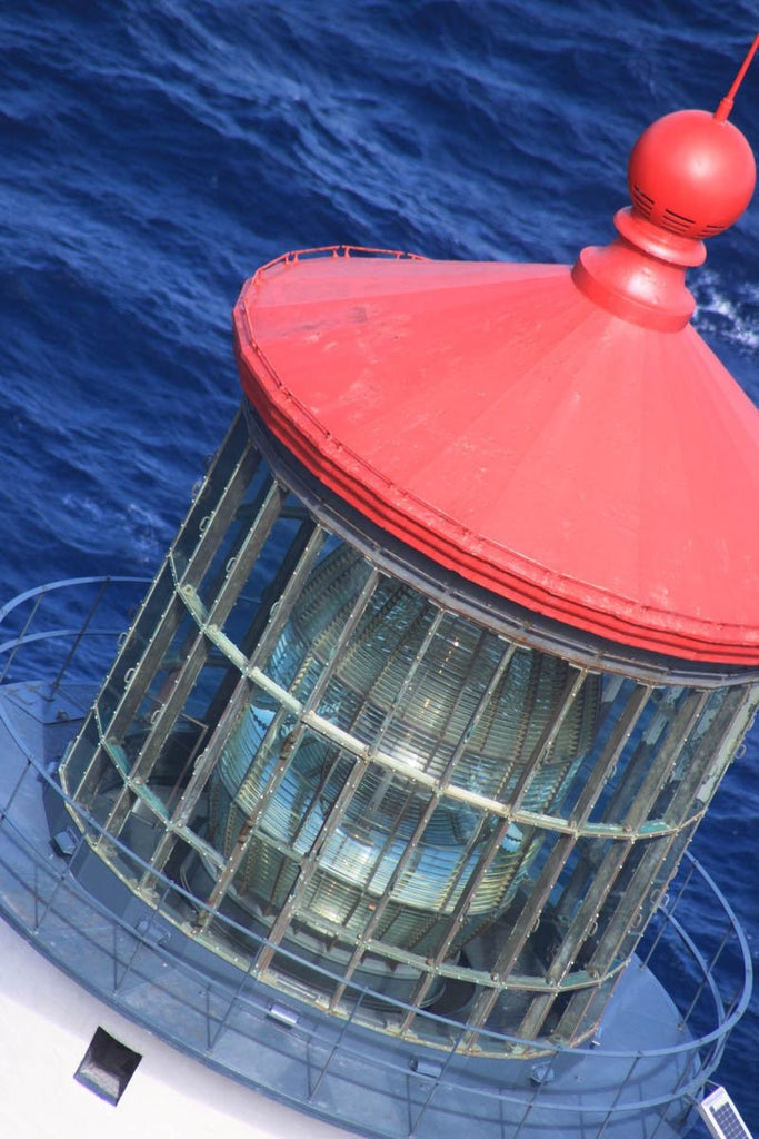 Howard "Lighthouse Blue" Glossy Poster