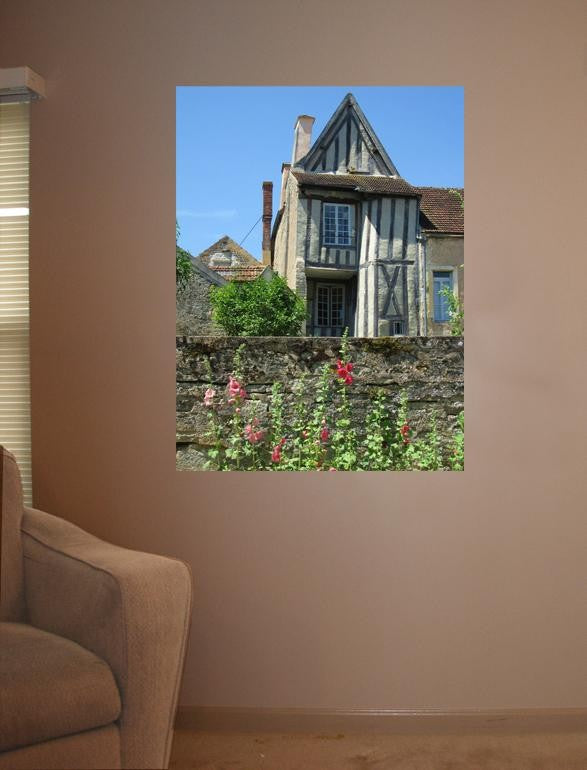 Wilcox "Noyers France Medeival" Glossy Poster