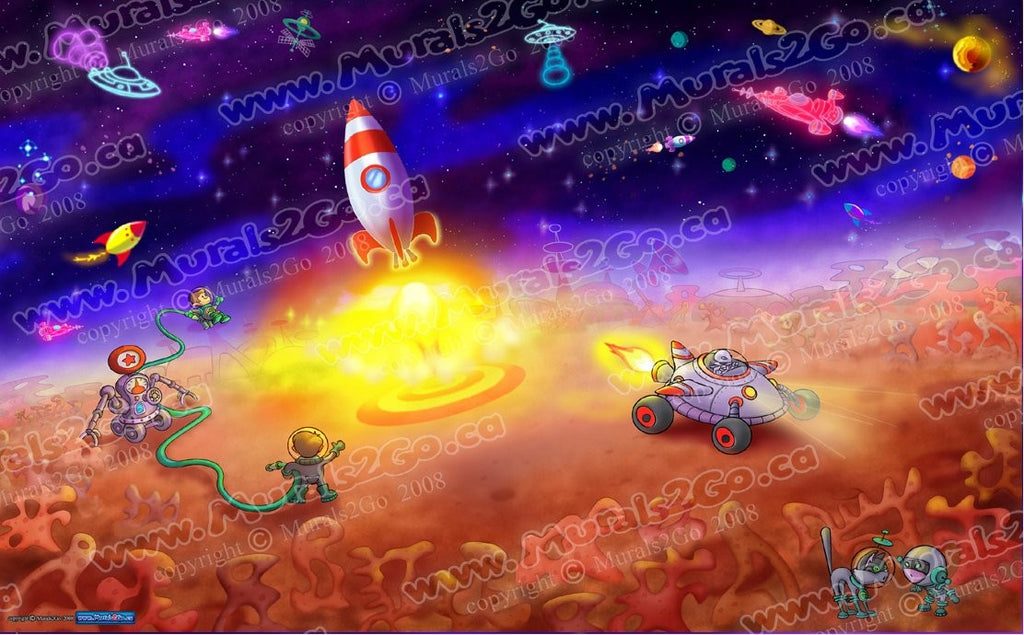Murals2Go Space I Glossy Poster