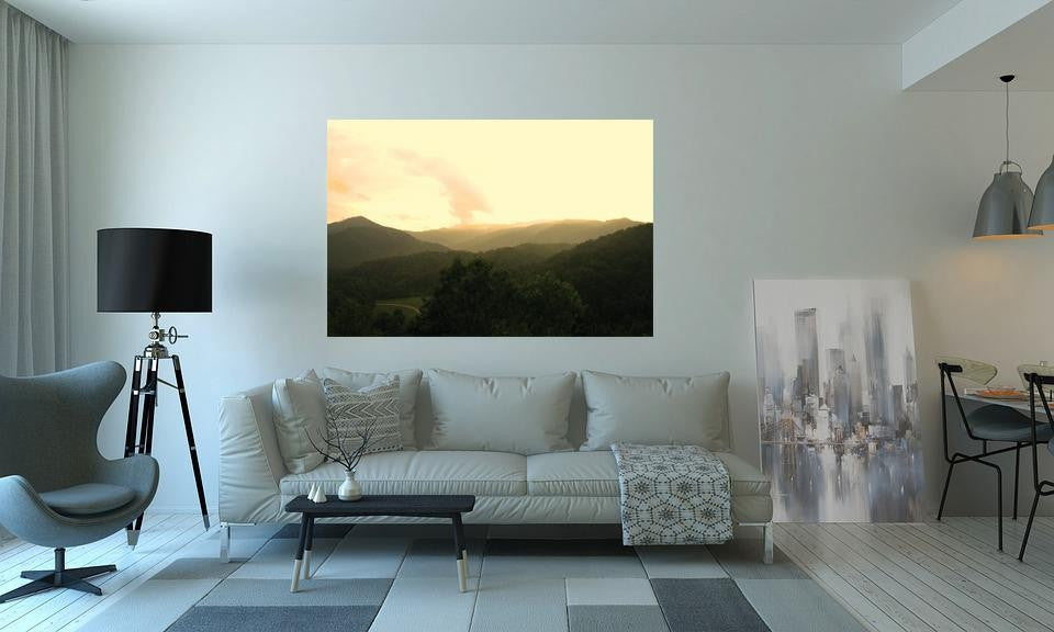 Shaffer Hills Glossy Poster