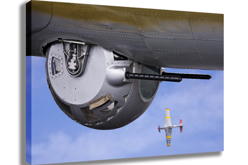 Kellstrand B17 Turret Canvas Printed