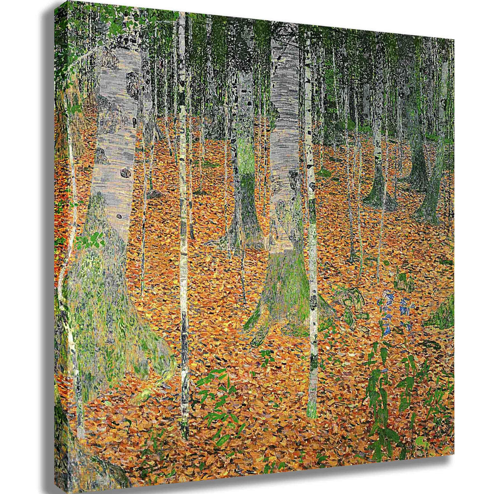 Klimt "The Birch Wood" (1903) Canvas Printed