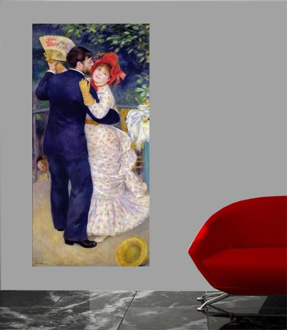 Renoir "A Dance in the Country" (1883) Glossy Poster