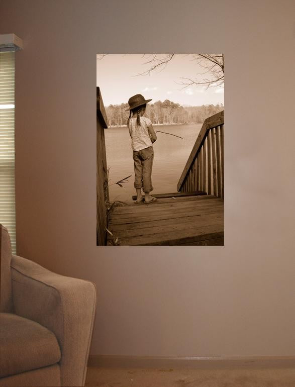 Guernsey Nature Girl Wall Decal