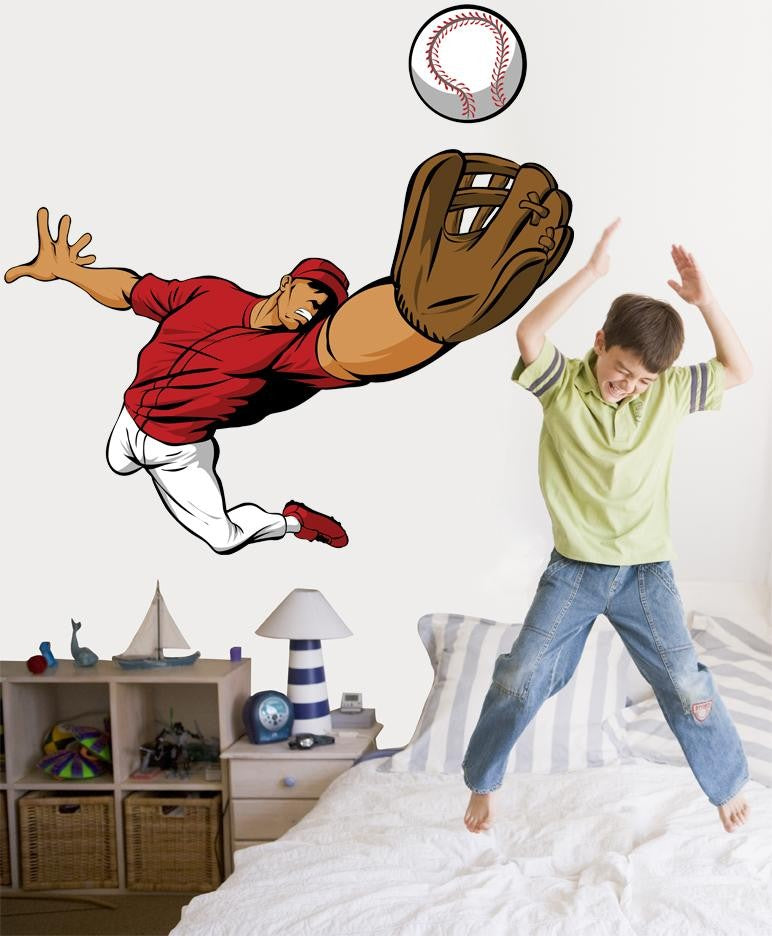 Winn Fly Ball Wall Decal Cutout