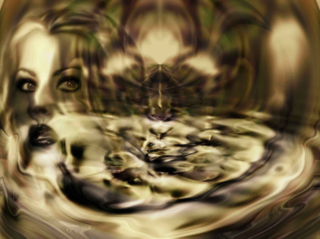 Xzendor7 "Ripples in the Wonder of Echoes" Glossy Poster