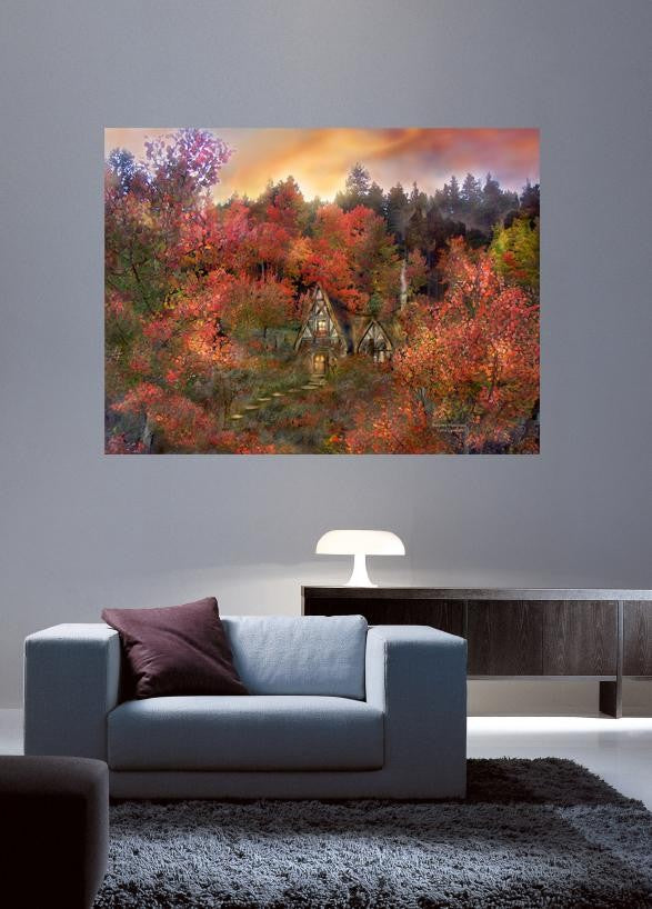 Cavalaris "Autumn Hideaway" Glossy Poster
