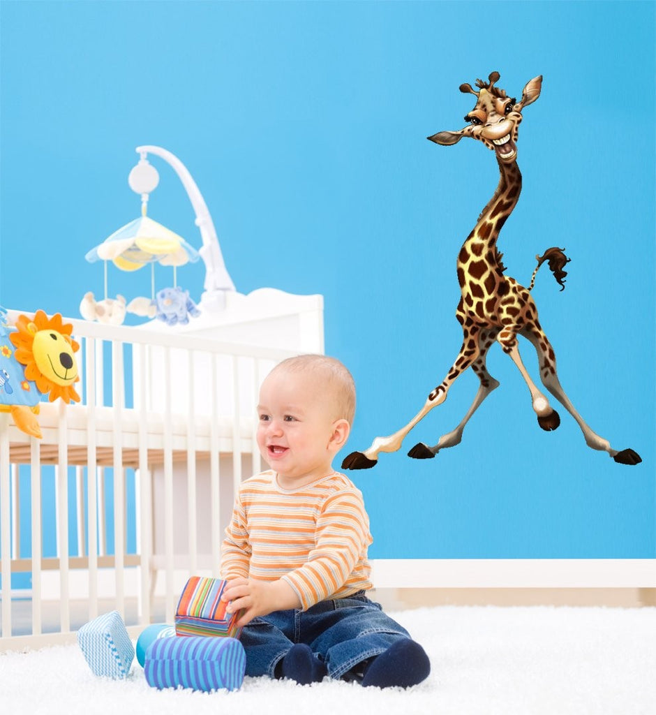 Murals2Go Giraffe Wall Decal Cutout