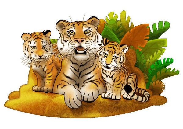 Murals2Go Tiger II Wall Decal Cutout