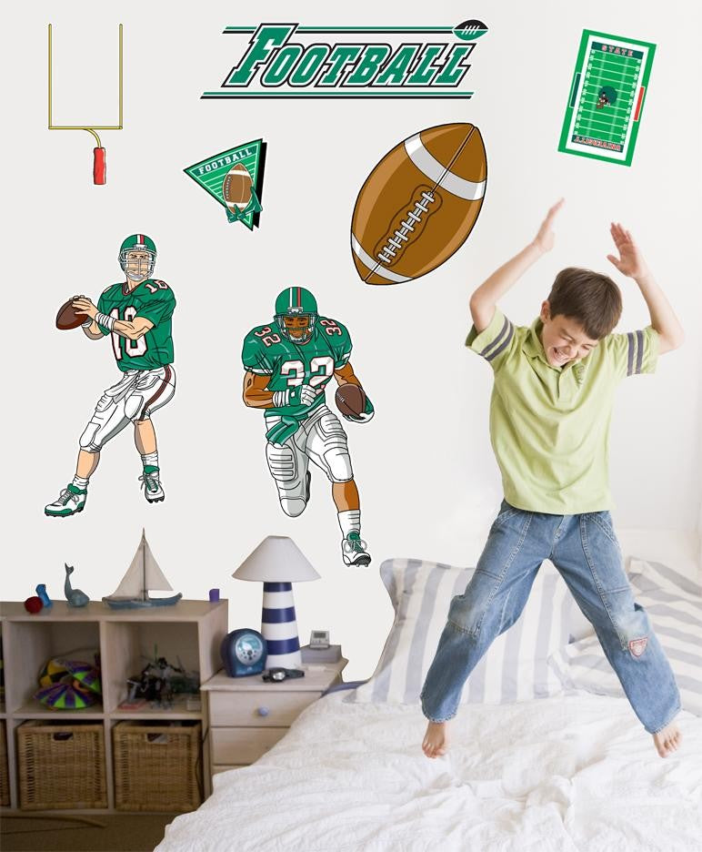 Schmelter Football Wall Decal Cutout Package