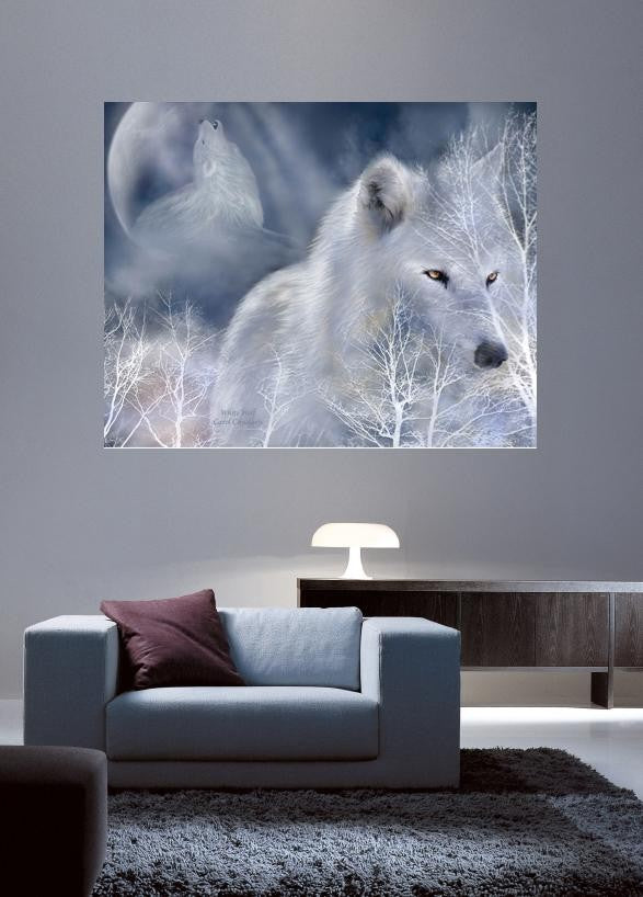 Cavalaris "White Wolf" Glossy Poster