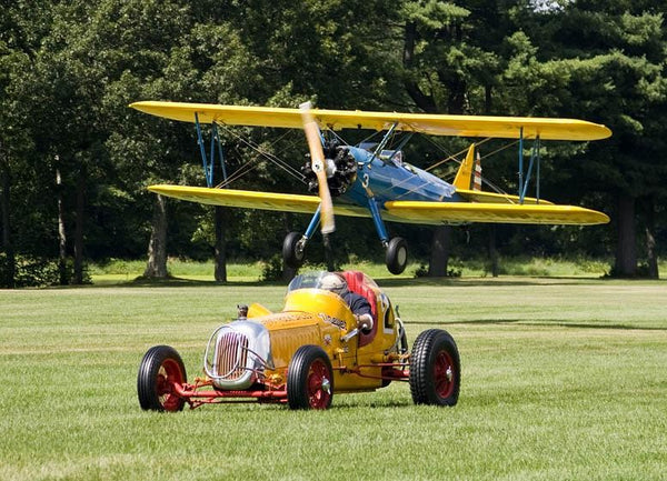 Kellstrand Stearman Sprintcar Race Wall Decal