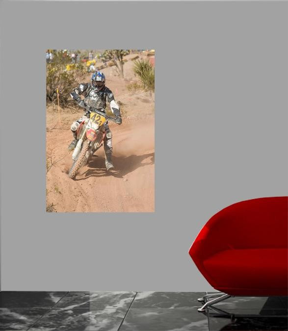 Searchlight GP Motocross III Wall Decal