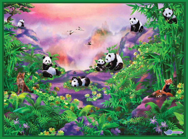 Murals2Go Panda Paradise Wall Decal