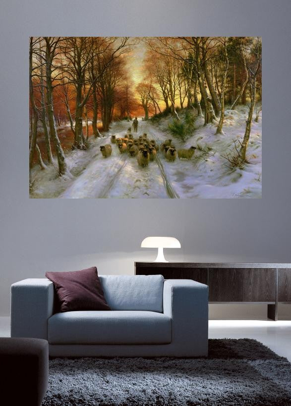 Farguharson "Glowed with Tints of Evening Hours" Wall Decal