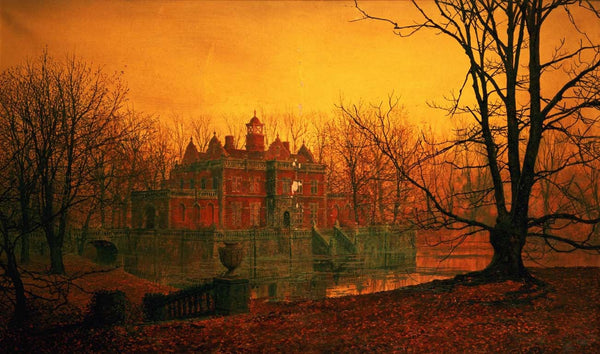 Grimshaw "The Haunted House" (19th) Glossy Poster