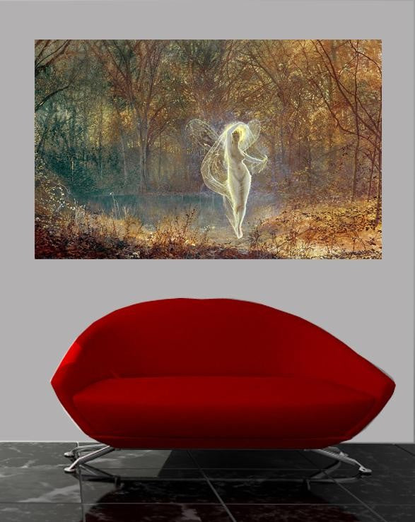 Grimshaw "Autumn" (19th) Glossy Poster