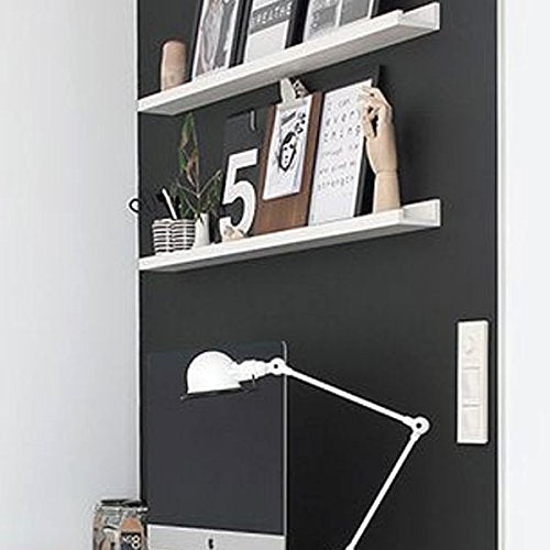 WALLNITURE Modern Design Floating Wall Mount Shelf 3.5"x46" Installed7