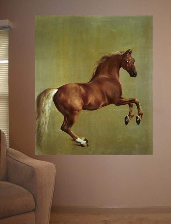 Stubbs "Whistlejacket" (1762) Glossy Poster