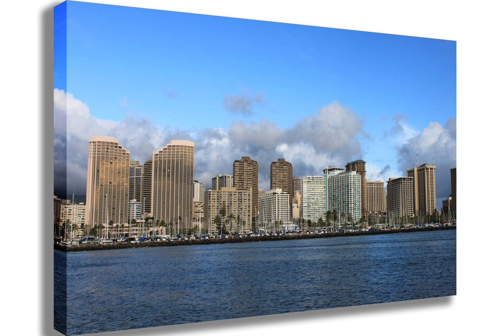 Howard Honolulu Canvas Printed