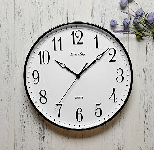 DreamSky 13.5" Extra Large Wall Clock Installed2
