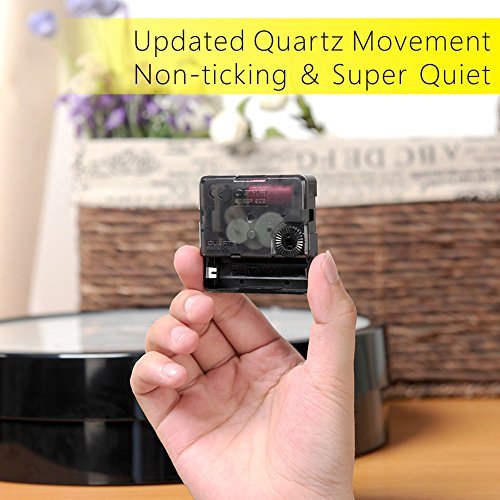 Plumeet 12" Silent Modern Wall Clock Motor