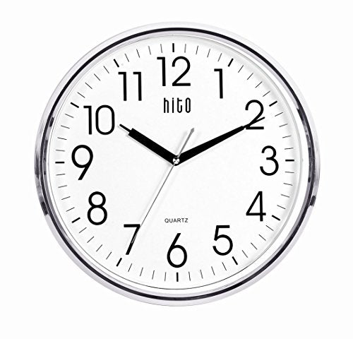 hito 13" Extra Large Silent Wall Clock