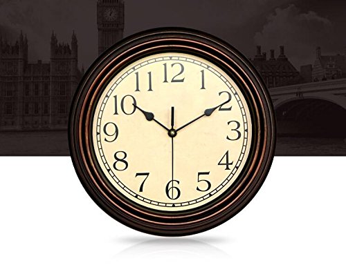 Bekith 12" Round Classic Quartz Clock
