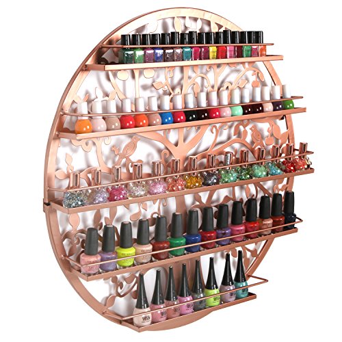 Nail shop nail art shelf nail polish shelf display rack wall hanging tripod  shelves - Ali… | Estantes de esmalte de uñas, Organizador de esmaltes,  Salones de diseño