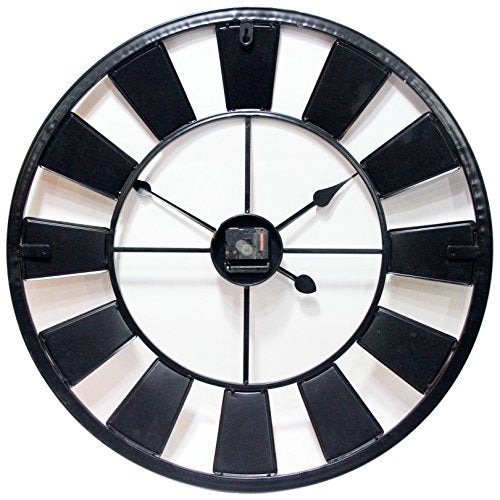 Infinity Instruments 24" Kaleidoscope Wall Clock Back