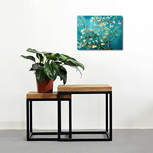 Wieco Art - Van Gogh Almond Blossom Giclee Canvas Print 12"x16"