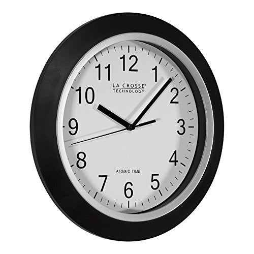 La Crosse Technology 10" Self-set Analog Wall Clock Angle2