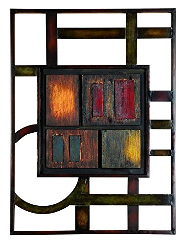 Benzara Metal Wall Decor Plaque 20"x27.5"