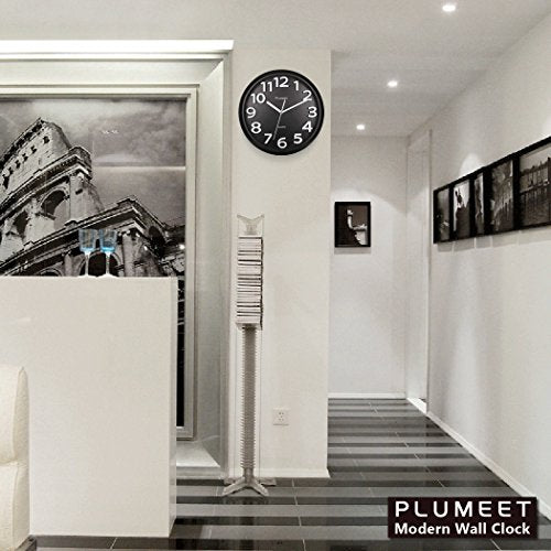 Plumeet 13" Silent Wall Clock Installed2