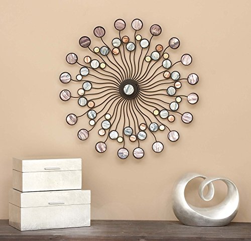Deco 27" Reflections Metal Wall Decor Installed