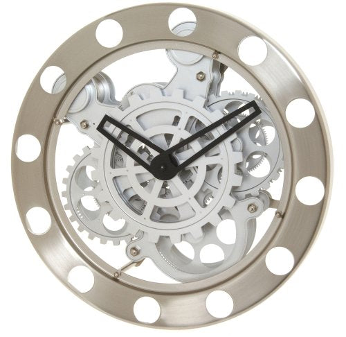 Kikkerland 16" Gear Wall Clock