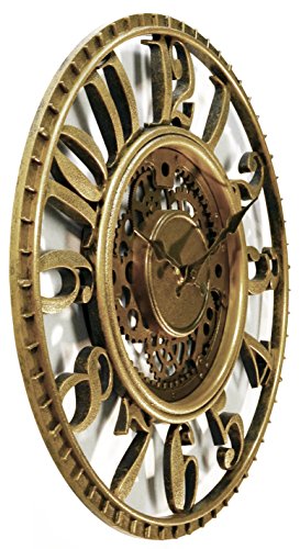 Infinity Instruments 15 Gear Open Dial Resin Clock