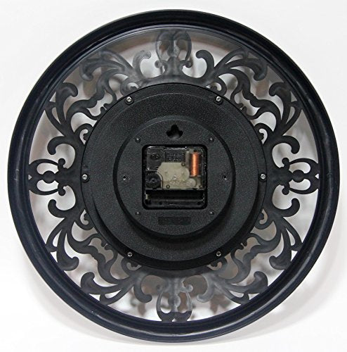 Infinity Instruments Sofia 12" Silent Sweep Wall Clock Back