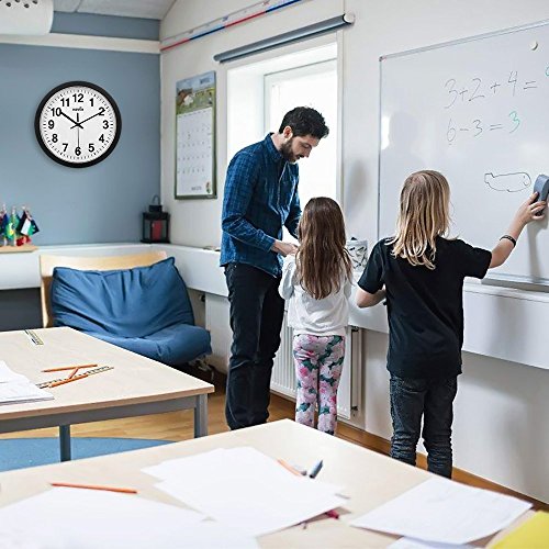 Hippih 12" Silent Decorative Clock Installed2