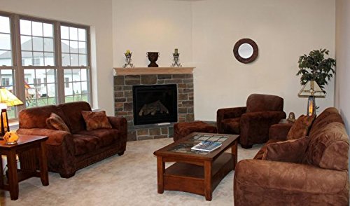 Lulu Decor, Baltic Crush Amber Mosaic Wall Mirror (LP71M)