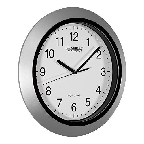 La Crosse Technology 10" Atomic Analog Wall Clock Angle2