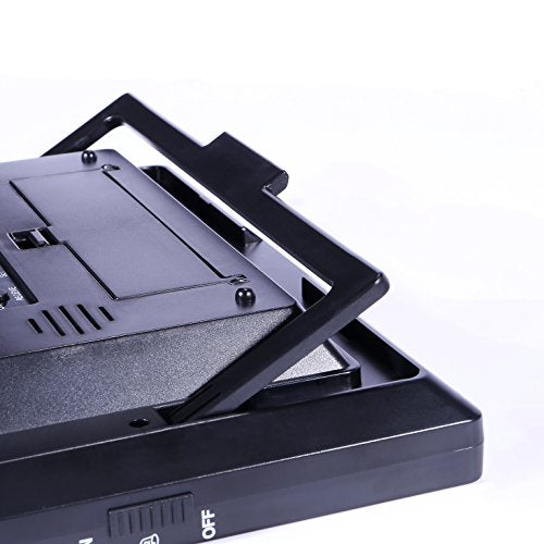 HITO Large Atomic Self-setting Digital Wall Clock w/ Stand 10"x7.5" Stand