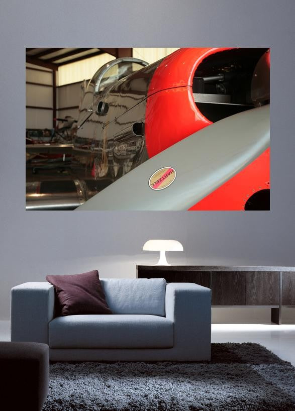 Daylily Dreams Airplane Wall Decal