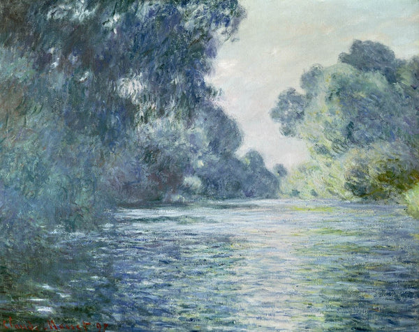 Monet "Branch of the Seine Near Giverny" (1897) Glossy Poster