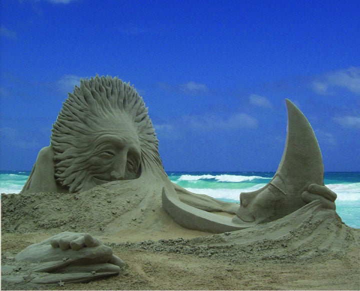 Viar "Paradise Sun & Moon" Wall Decal