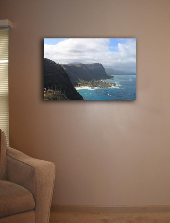 Howard "Hike to Heaven III" Canvas Installed