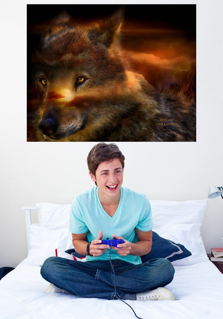 Cavalaris "WolfLand" Wall Decal