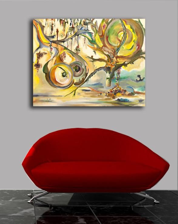 Yosi Amir XLI Canvas Installed