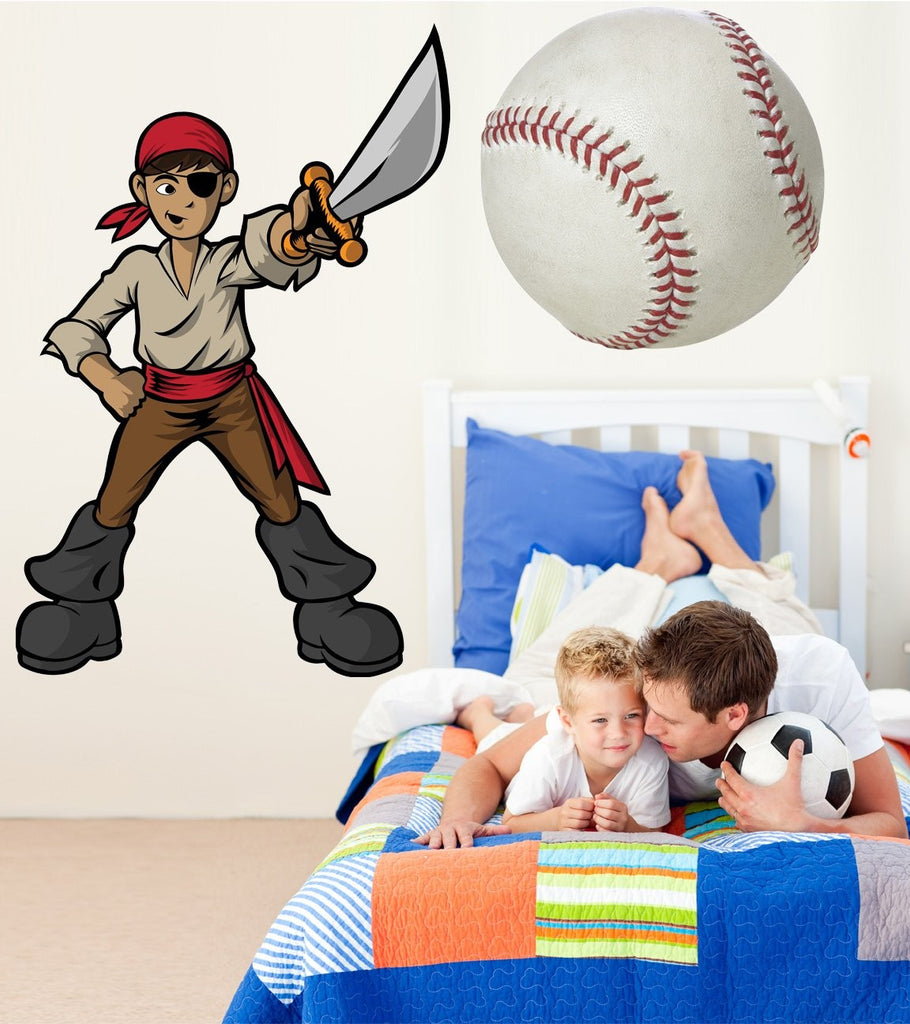 Winn Pirate Boy Wall Decal Cutout